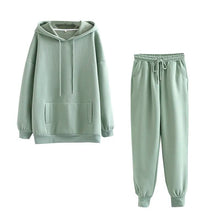 Load image into Gallery viewer, Oversized Hooded Tracksuit