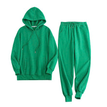 Load image into Gallery viewer, Oversized Hooded Tracksuit