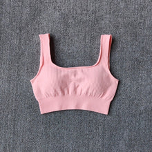 Load image into Gallery viewer, Ribbed Seamless 3 Piece Gym Set