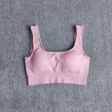 Load image into Gallery viewer, Ribbed Seamless 3 Piece Gym Set