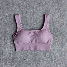 Load image into Gallery viewer, Ribbed Seamless 3 Piece Gym Set
