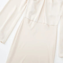 Load image into Gallery viewer, Satin Backless Maxi Dress
