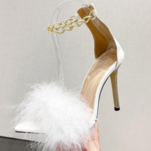 Load image into Gallery viewer, Faux Fur Heels
