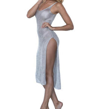 Load image into Gallery viewer, Mesh Cover Up Knitted Beach Dress
