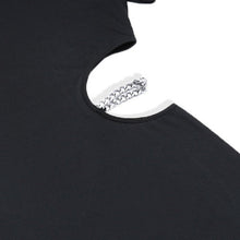 Load image into Gallery viewer, Chain Detail Cut Out Waist Bodycon Dress
