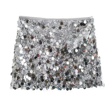 Load image into Gallery viewer, Sequin Mini Skirt
