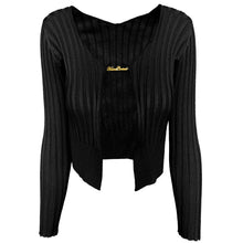 Load image into Gallery viewer, Rib Knit Long Sleeve Cardigan
