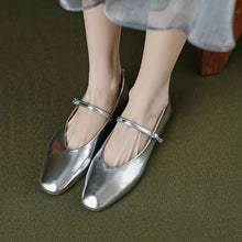 Load image into Gallery viewer, Ballet Flat Leather Shoes
