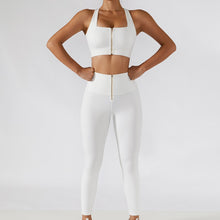 Load image into Gallery viewer, Two Piece Front Zipper Yoga Set
