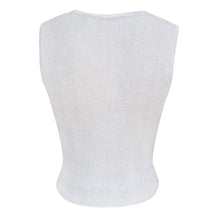 Load image into Gallery viewer, Metallic Sleeveless Slim Fit Tank Top
