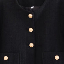 Load image into Gallery viewer, Tweed Long Sleeve Blazer
