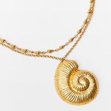 Load image into Gallery viewer, Seashell Necklace &amp; Star Earrings
