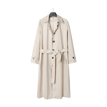 Load image into Gallery viewer, Maxi Trench Coat With Belt
