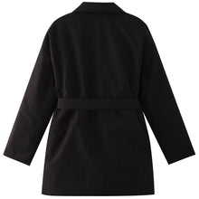 Load image into Gallery viewer, Cotton-padded Belted Jacket
