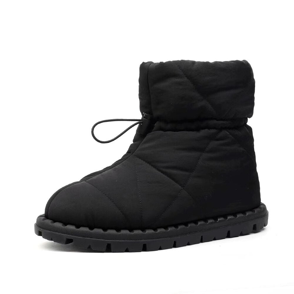 Winter Quilted Snow Boots