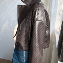 Load image into Gallery viewer, Oversized Leather Jacket
