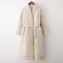 Load image into Gallery viewer, Belted Maxi Duvet Coat
