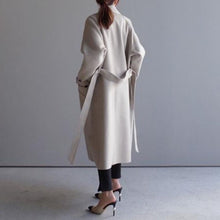 Load image into Gallery viewer, Wool Blended Long Coat
