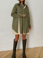 Load image into Gallery viewer, Oversized Shirt Dress
