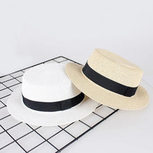 Load image into Gallery viewer, Straw Summer Hat
