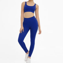 Load image into Gallery viewer, 2 Piece High Waist Seamless Yoga Set
