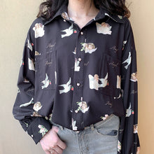 Load image into Gallery viewer, Angel Print Vintage Shirt
