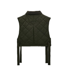 Load image into Gallery viewer, Quilted Cropped Vest
