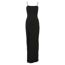 Load image into Gallery viewer, Strappy Thigh Split Maxi Dress
