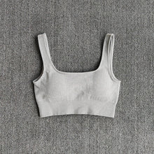 Load image into Gallery viewer, Ribbed Seamless 3 Piece Gym Set
